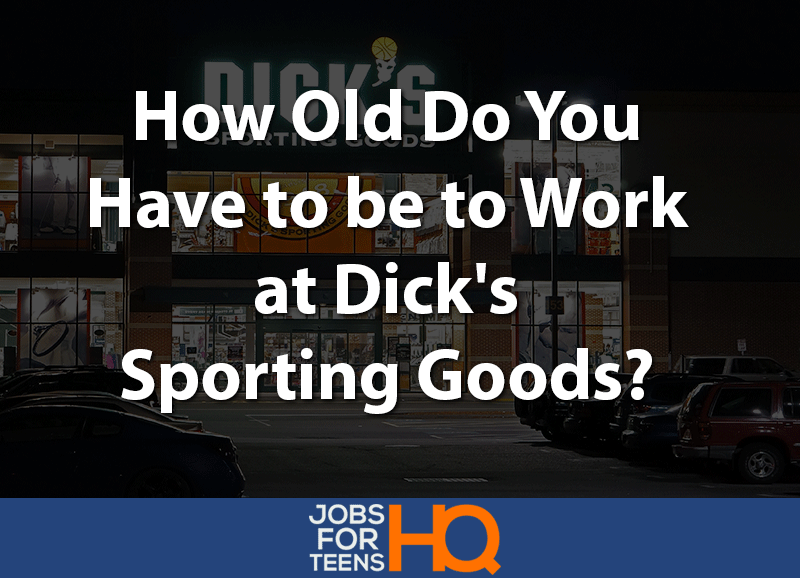 how old do you have to be to work at 39 s sporting goods cashier jobs without experience